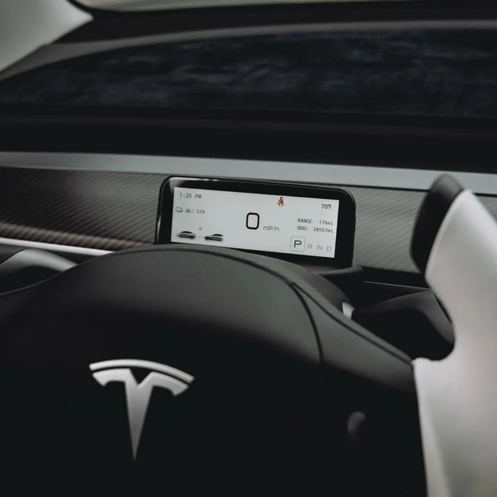 Tesla Model 3/Y Heads-Up Display Screen – 9" Touchscreen, Wireless CarPlay, Android Auto
