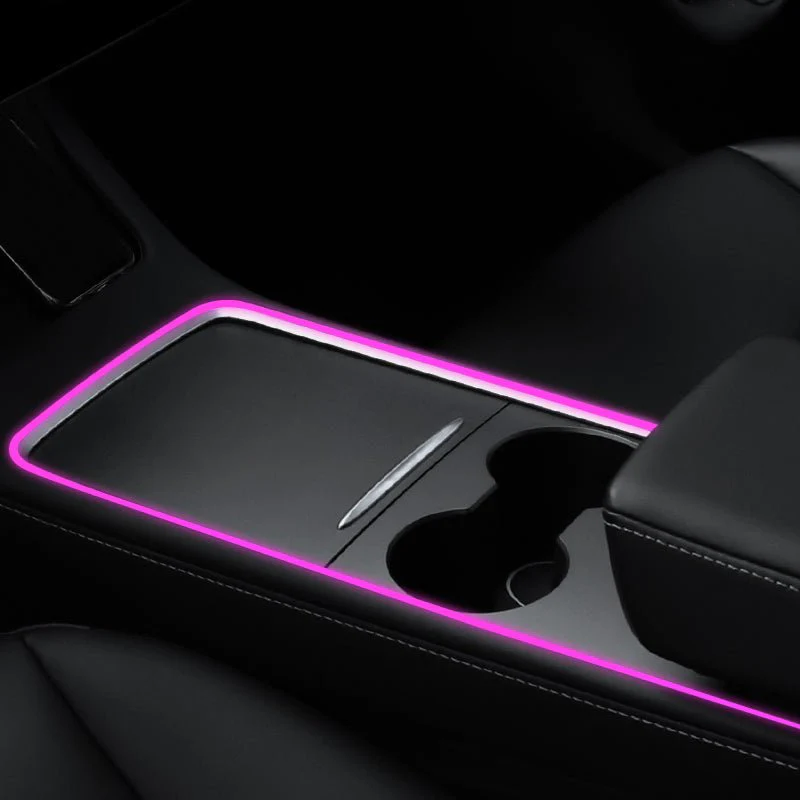 Center Console Ambient Light For Tesla Model 3 / Model Y