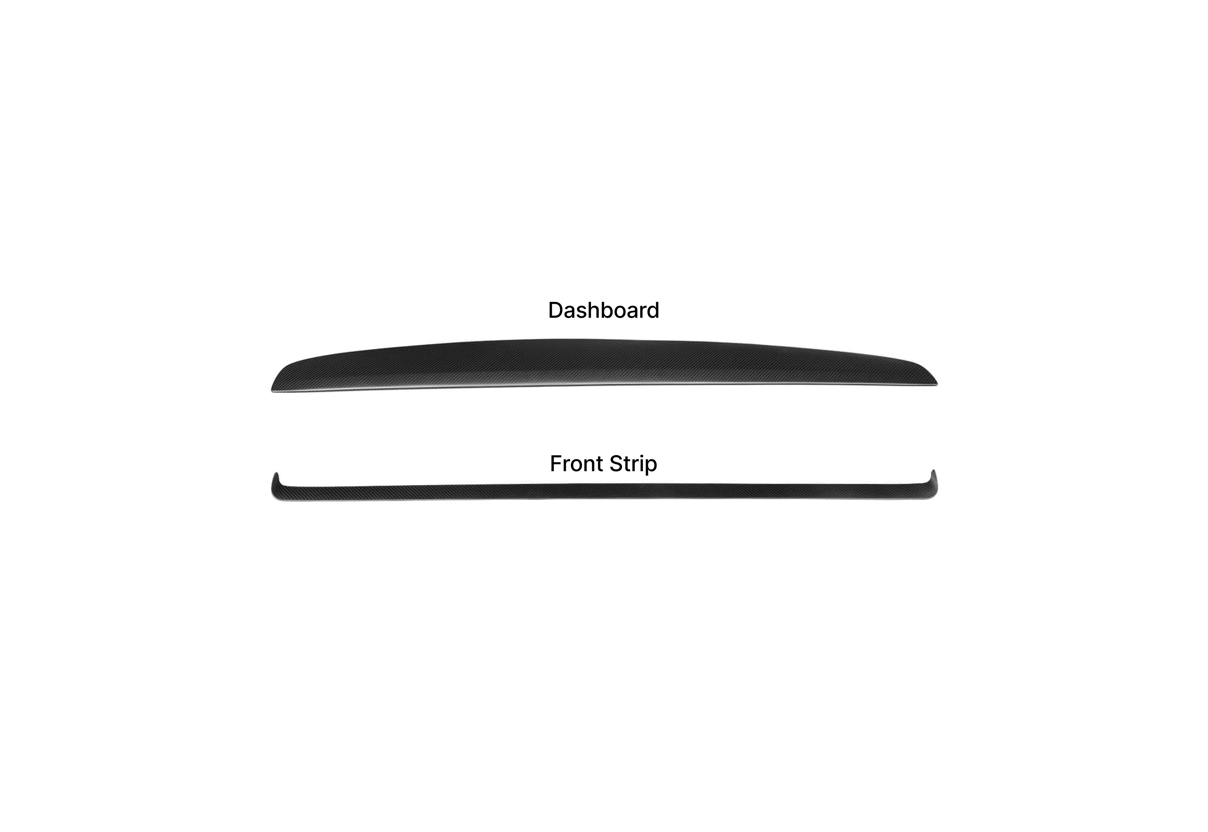 Genuine Carbon Fiber Dashboard Cover for Tesla Model 3 Highland (2024)